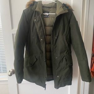 North face winter coat